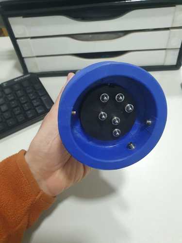 PLUG OPTICO API COM 6 PINOS P/ CABO DE ATERRAMENTO E OVERFILL BOTTOM ...